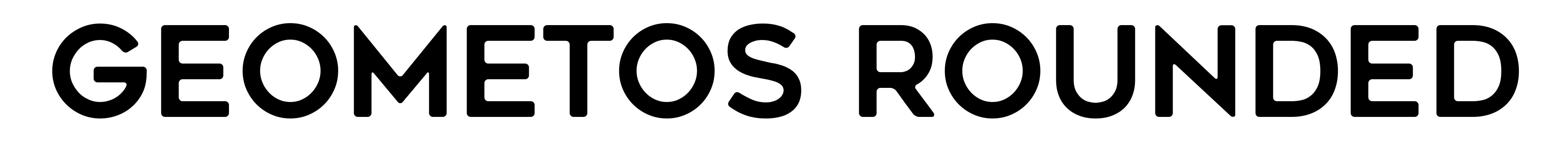 Geometos Rounded